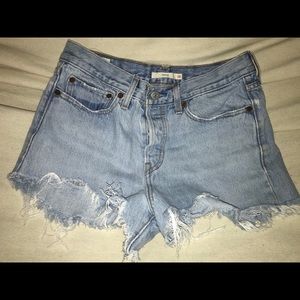 Authentic Levi’s denim shorts